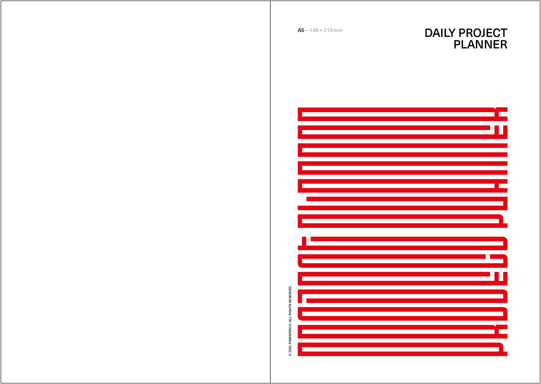 Daily project planner.