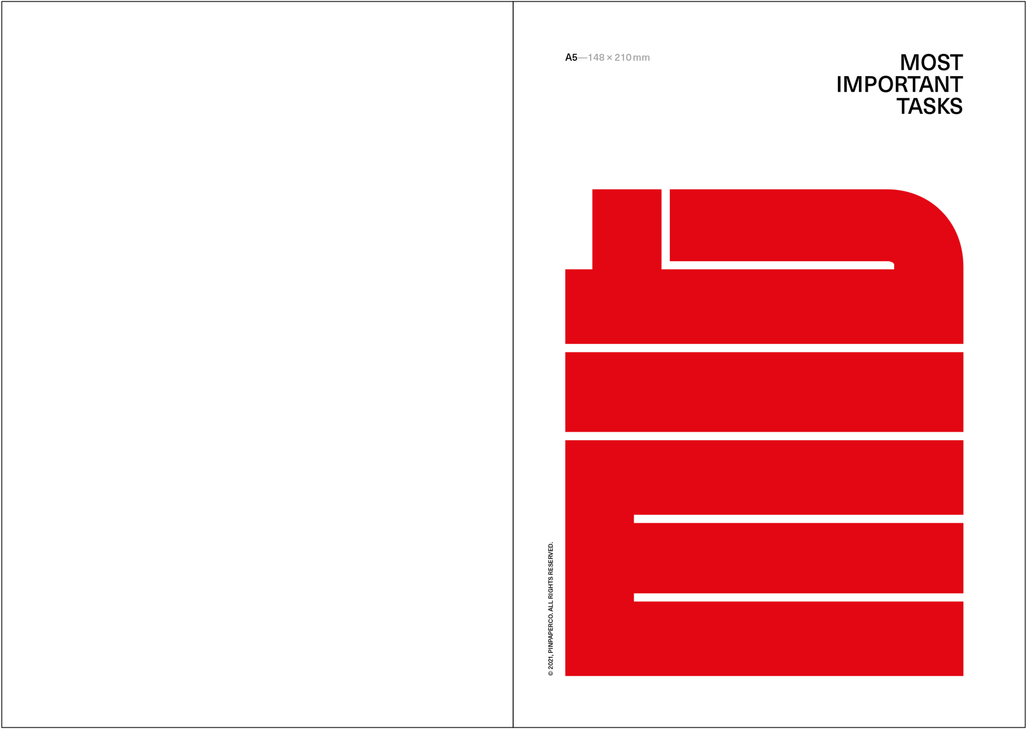 Cover of Most important tasks.