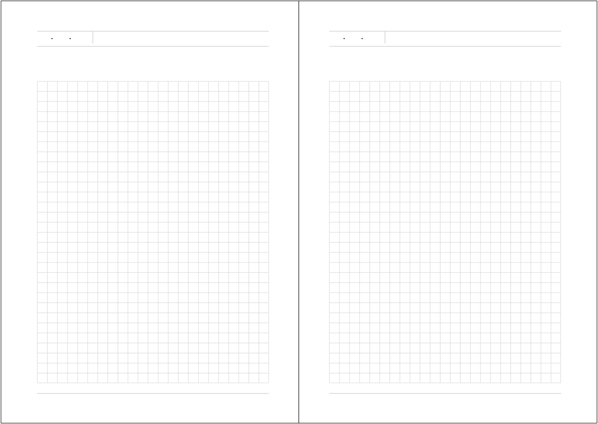 Grid paper. 5mm lines.